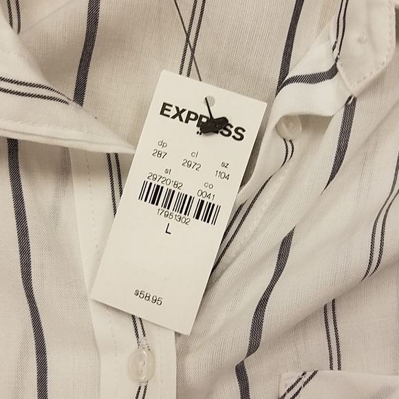 Express long button down shirt - Picture 3 of 6